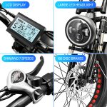 No Limits, Just Power – HOTEBIKE S731 Fat Tyre E-Bike with 48V and 500W Performance