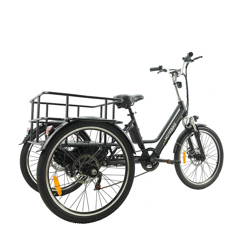 36V 250W / 48V 500W E-Trike Rear Motor with SHIMANO 7-Speed Gearing ET-24