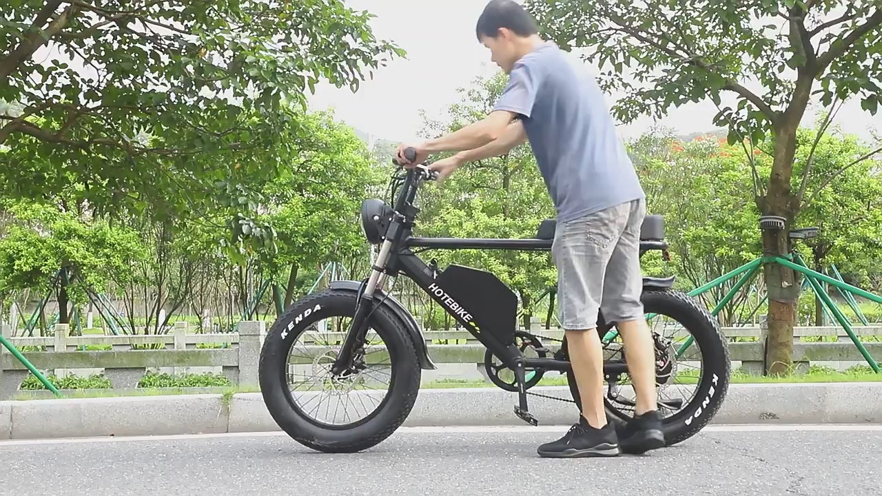No Limits, Just Power – HOTEBIKE S731 Fat Tyre E-Bike with 48V/500W Performance