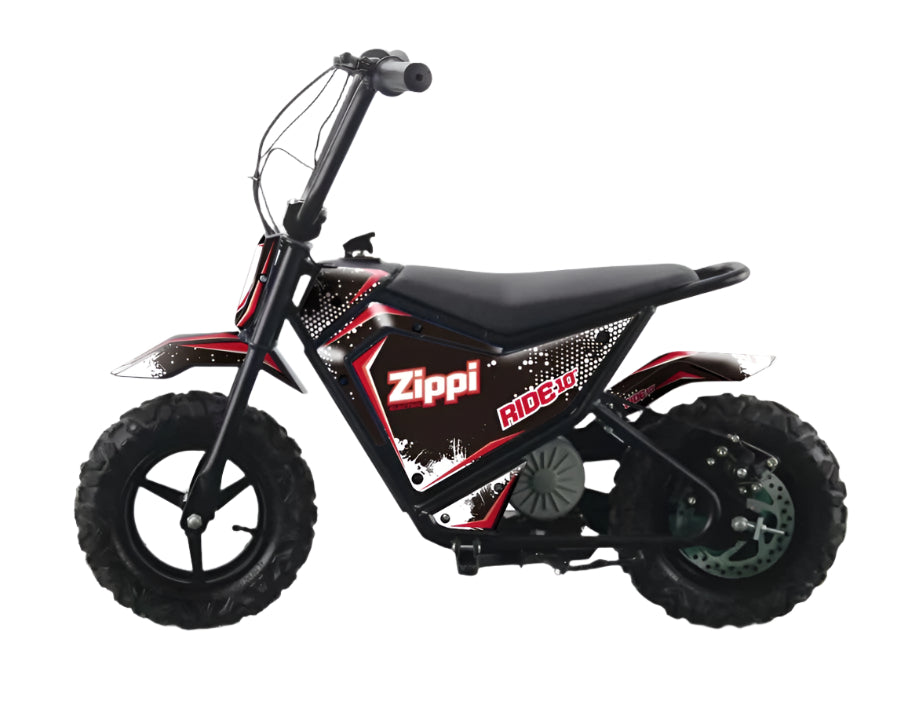 Zippi Ride 10” Kids Ebike age 2 to 8 Red