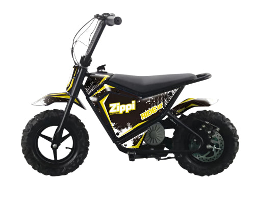 Zippi Ride 10” Kids Ebike age 2 to 8 Yellow