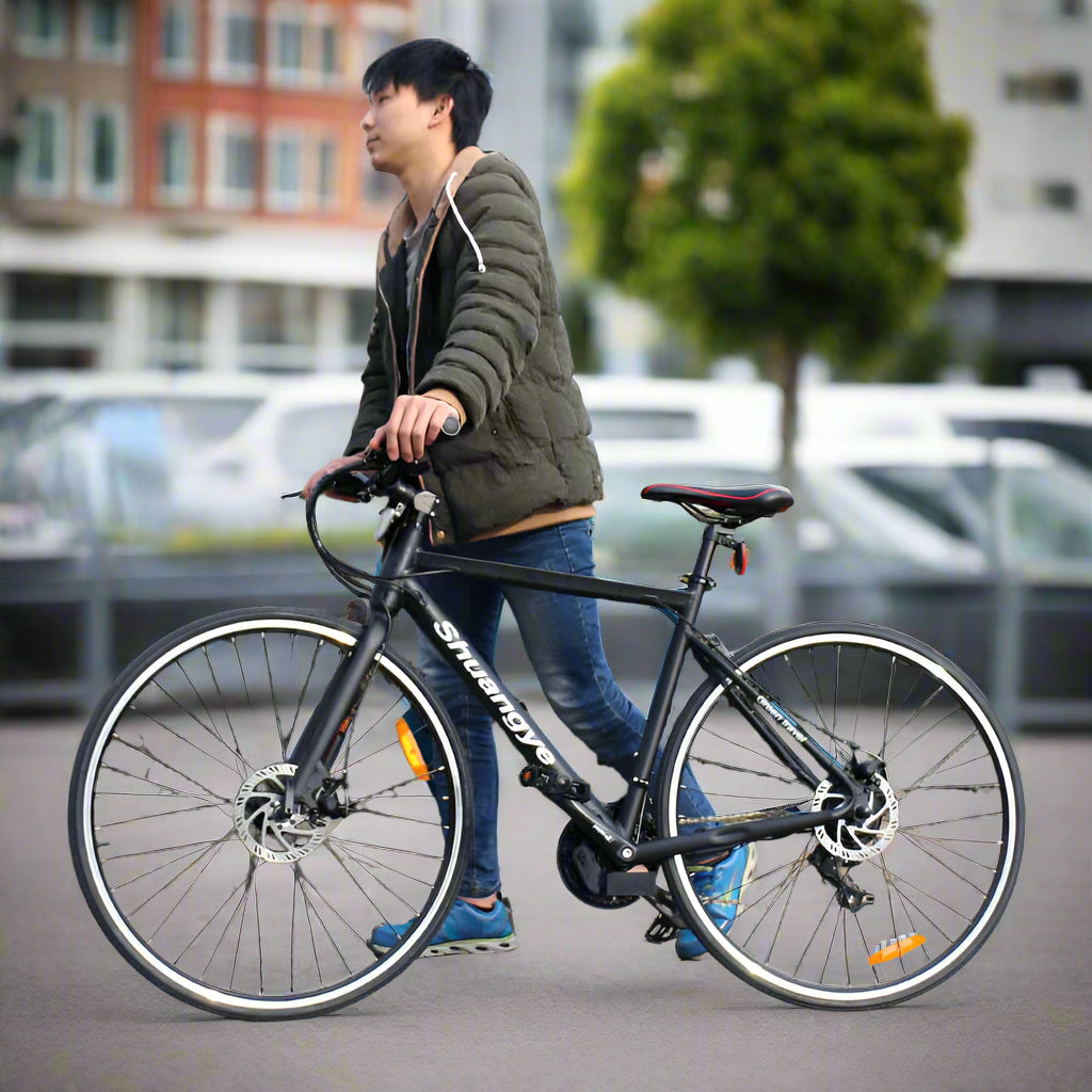 Revolutionize Your Cycling Experience with the light weight A6-R Electric Road Bike