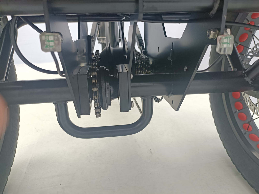 Electric Cargo Tricycle – 20" Fat Tyre E-Bike with Spacious Rear Basket for Ultimate Utility ET20F