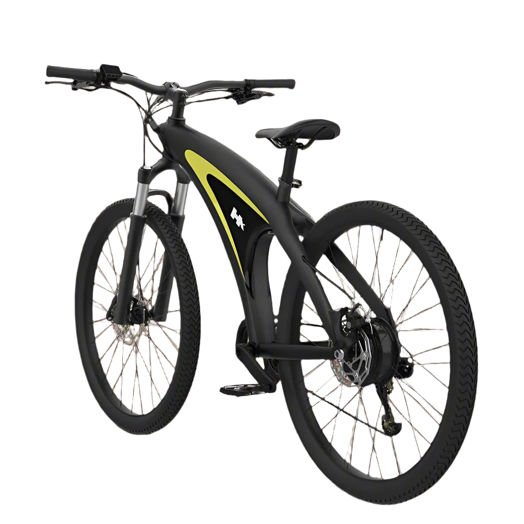 Q5 Electric Hybrid Bike with 100km Range & 9-Speed Gear – Conquer Any Terrain Black