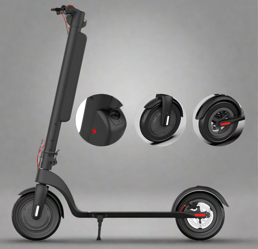 X8-350W Folding E-Scooter: Ultimate Power, Portability & Performance in One Ride