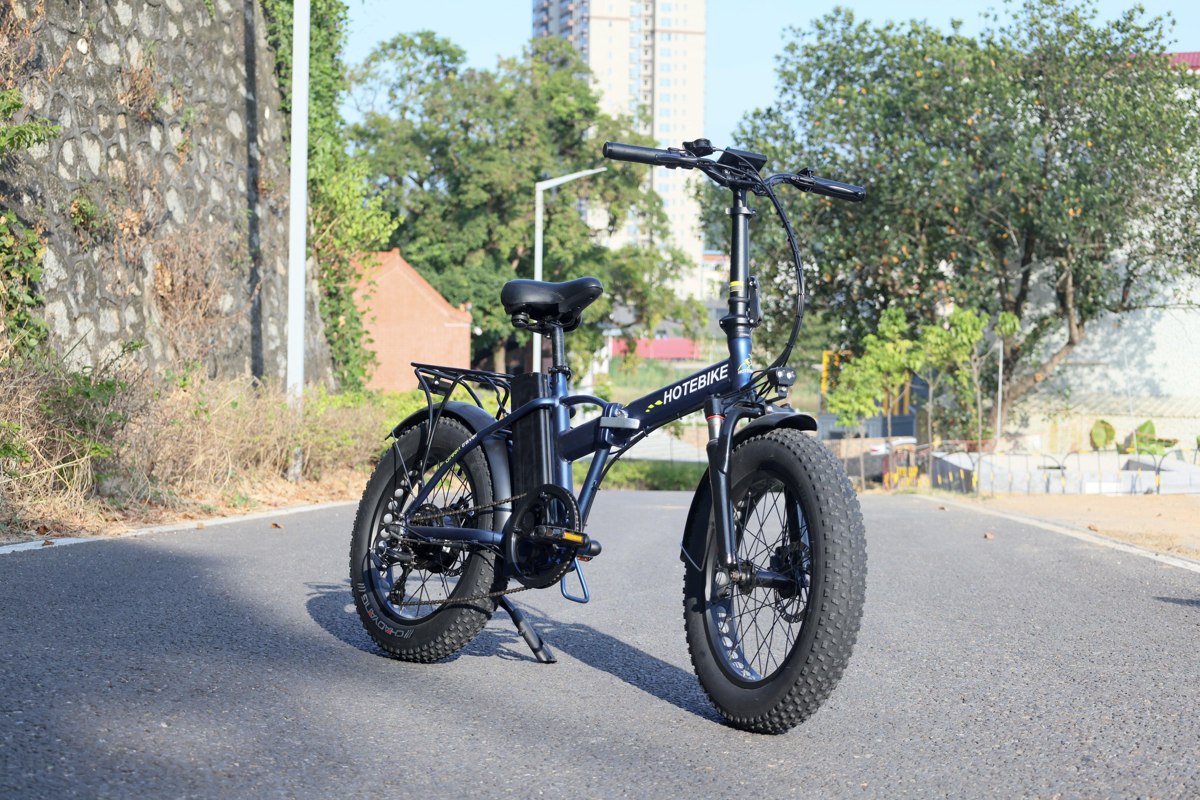 Conquer Any Terrain with the Model A7AM20 Folding Fat Tyre Electric Bike