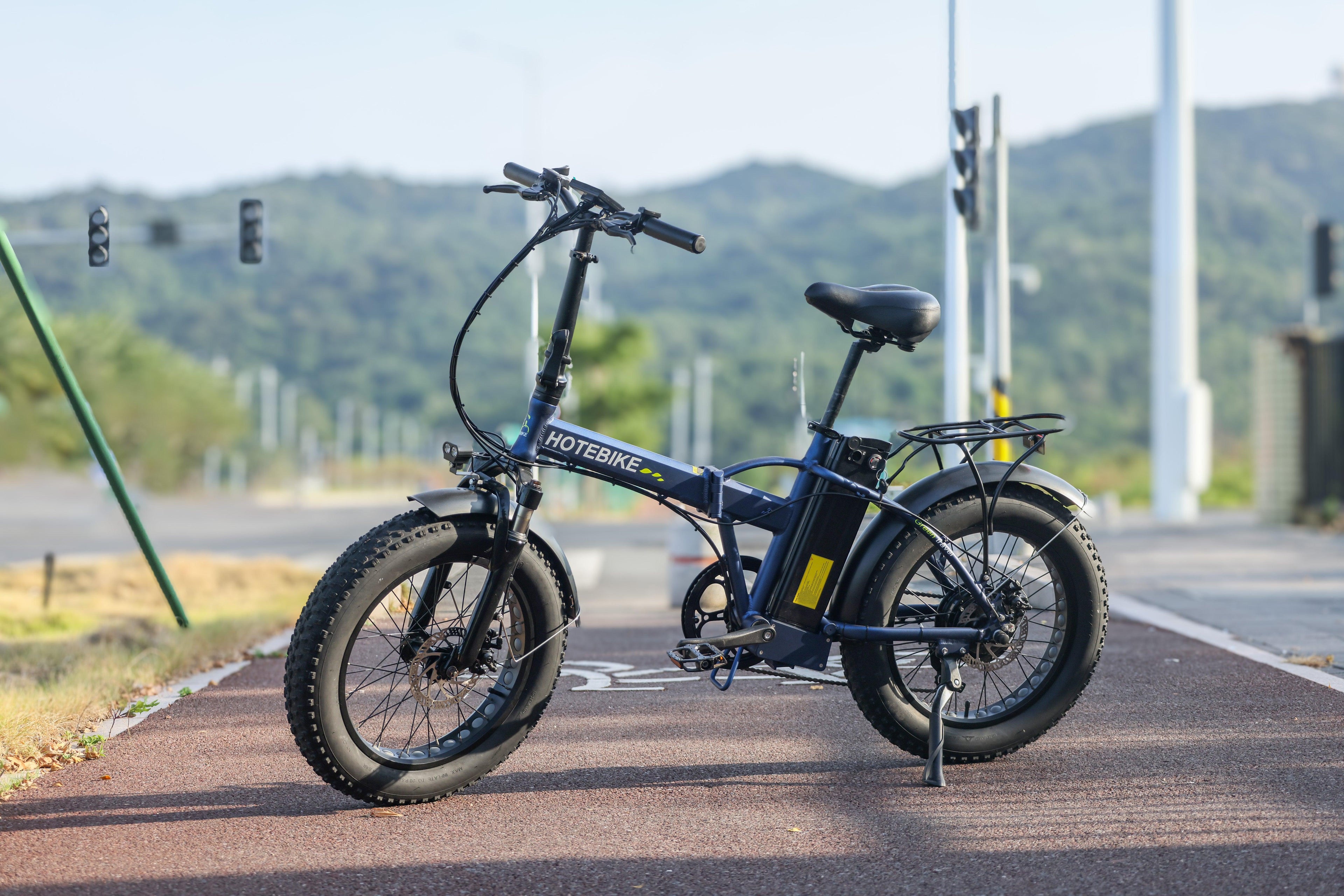 Conquer Any Terrain with the Model A7AM20 Folding Fat Tyre Electric Bike