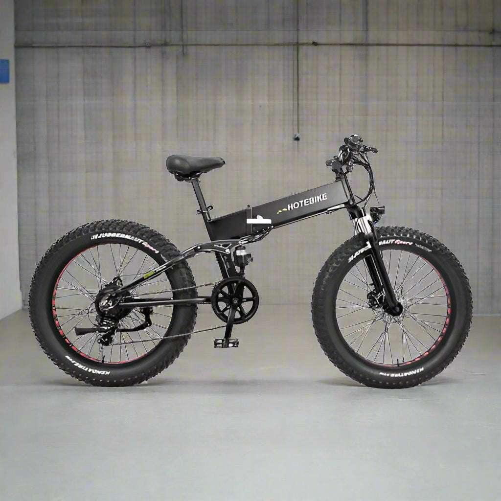 Unleash Freedom Anywhere with the Model G4 26" Folding Electric Bike – Compact, Powerful & Stylish Matt Black