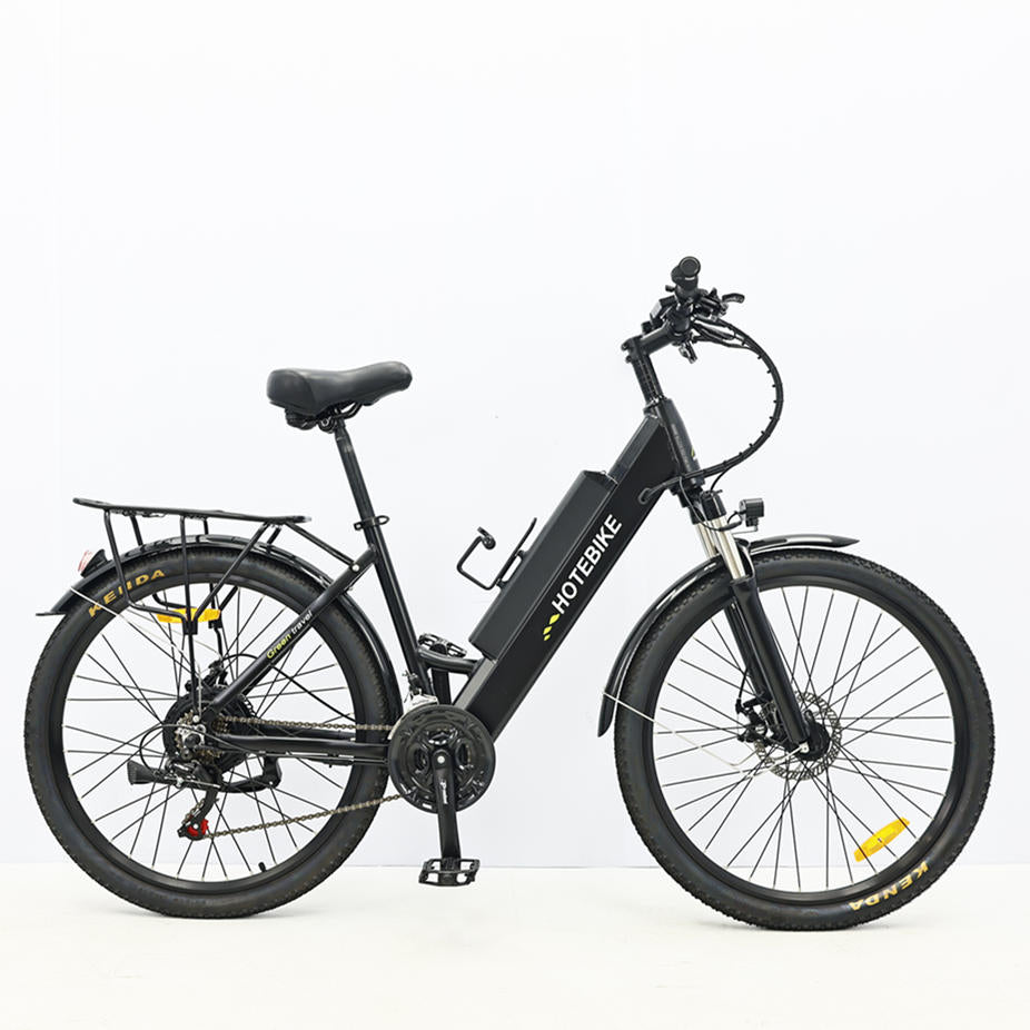 Ride Easy, Ride Stylish – The City Slicker Step-Through E-Bike, Model A5AH26