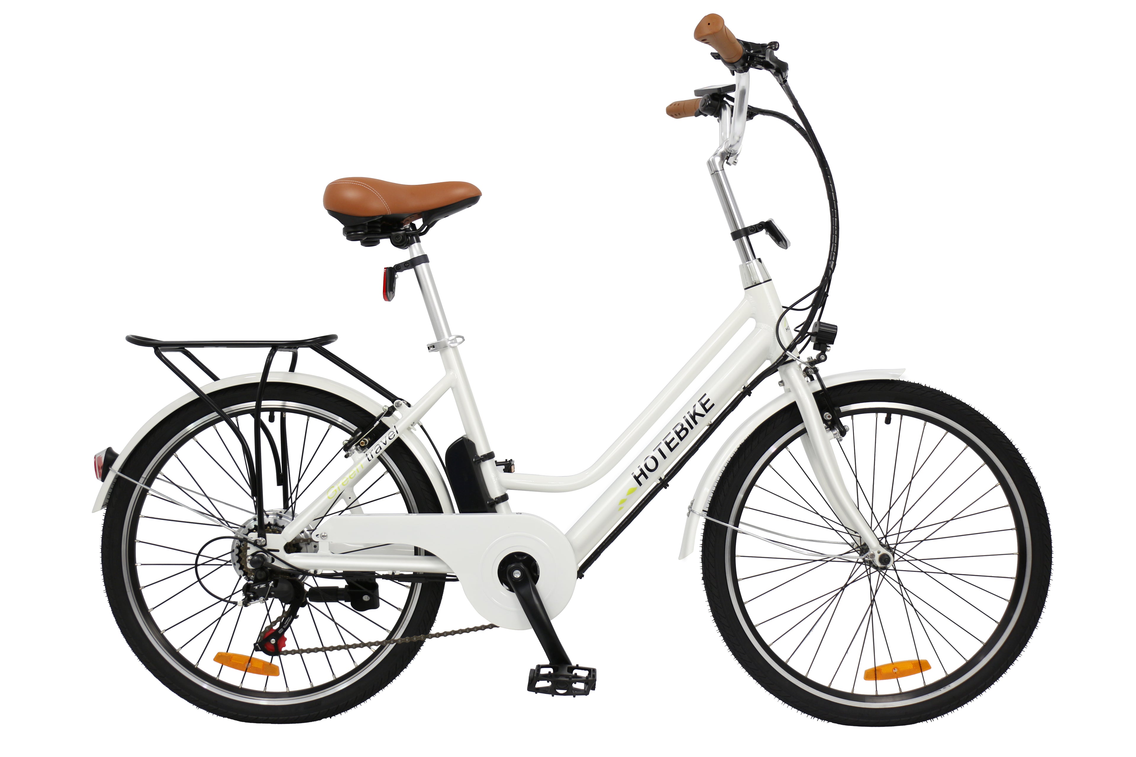 Step-Through Ease Meets Urban Comfort and Smart Power – Model A3AL28 White