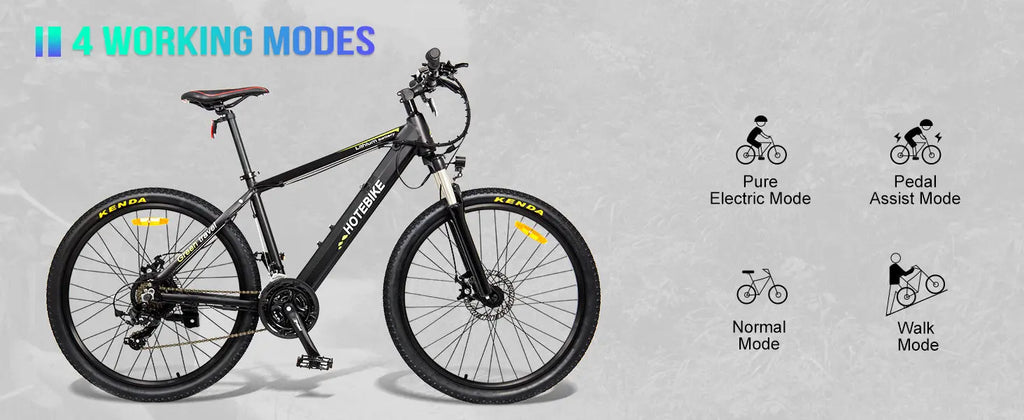 Experience Peak Performance with the A6AH29 Versatile Rear Motor Mountain E-bike