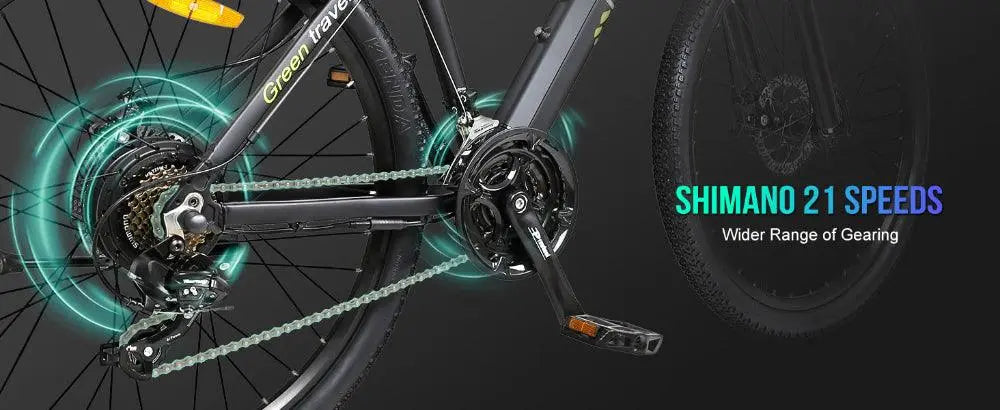 Experience Peak Performance with the A6AH29 Versatile Rear Motor Mountain E-bike