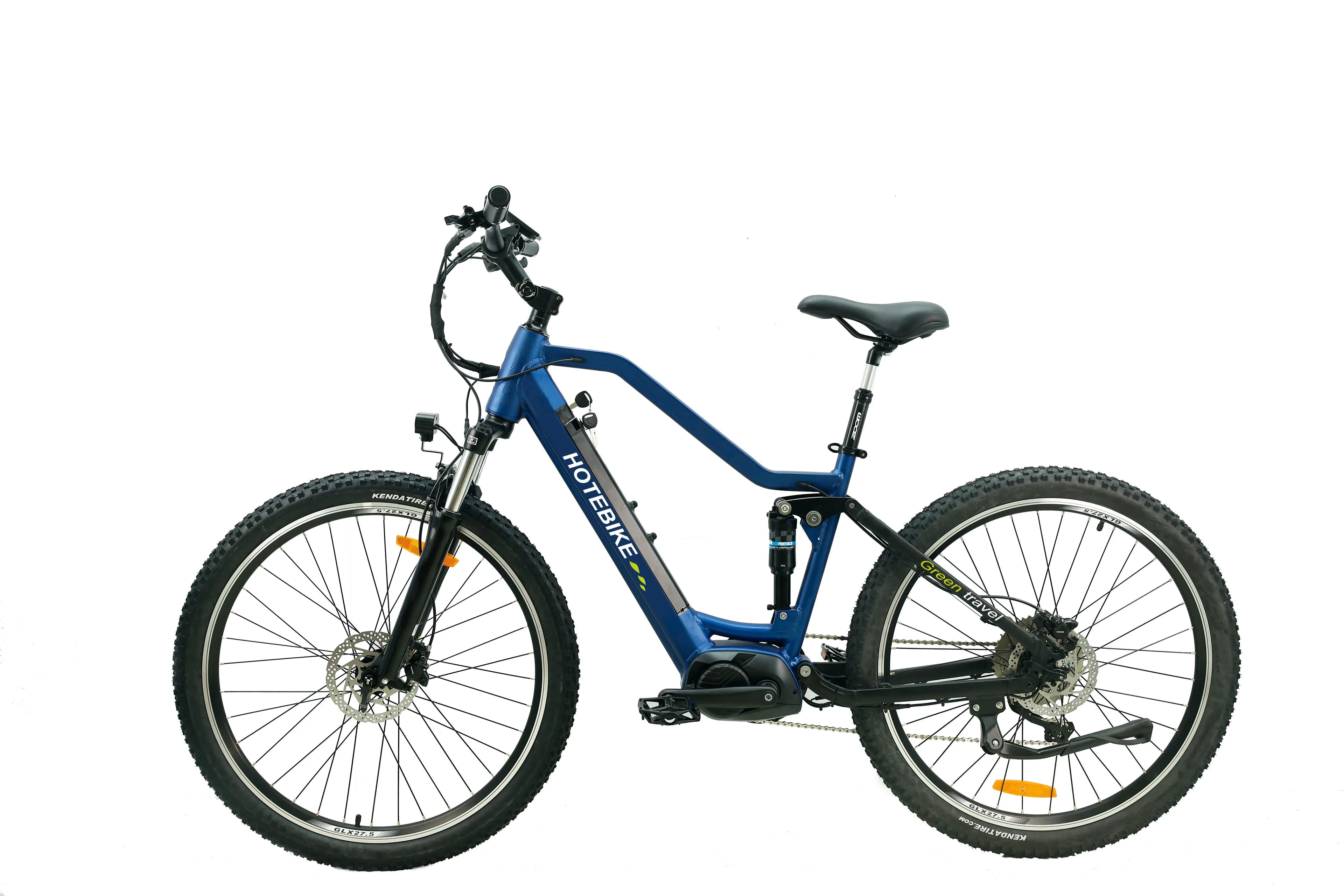 Unleash the Ultimate Ride: Meet the S6MD Mid-Drive Full Suspension Beast Blue