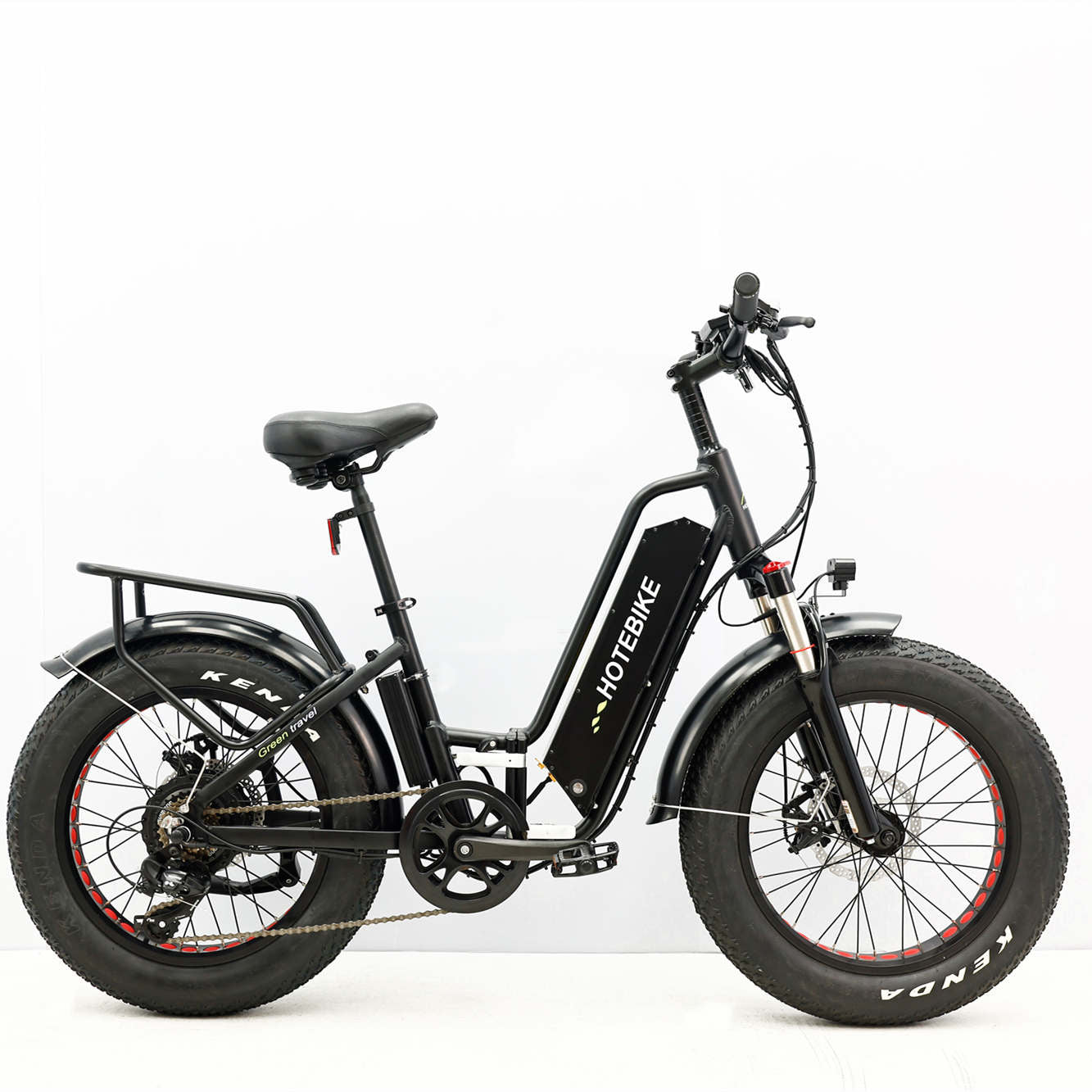 C20 Folding Fat Tyre E-Bike: Portable Power for Every Terrain