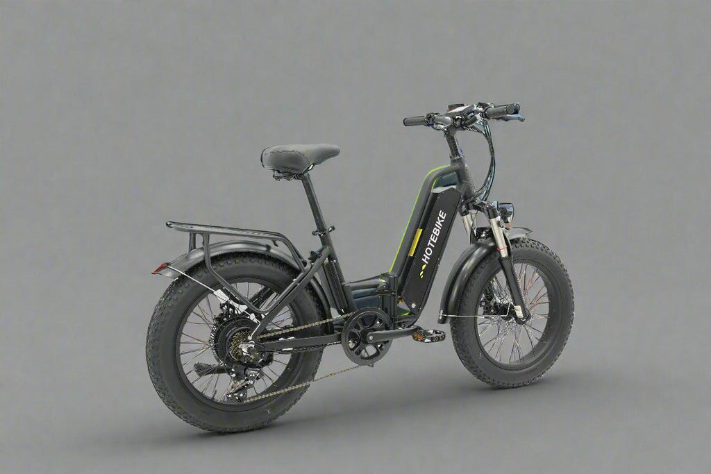 C20 Folding Fat Tyre E-Bike: Portable Power for Every Terrain