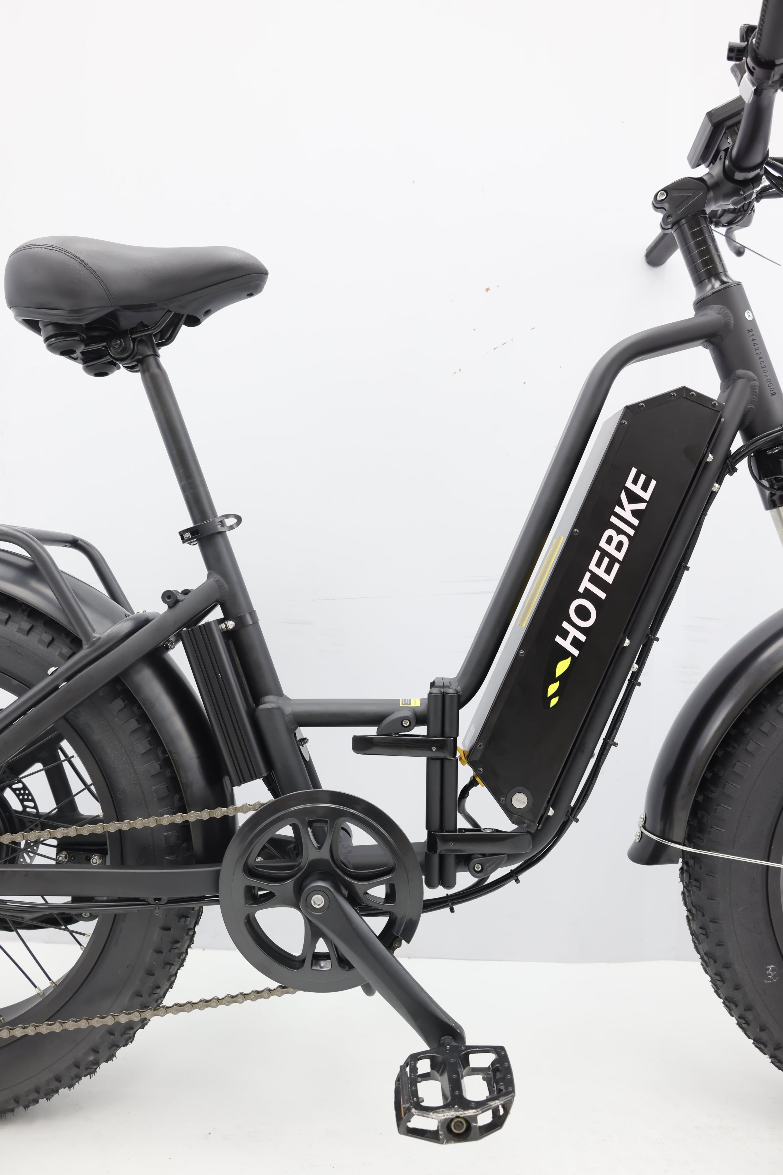 C20 Folding Fat Tyre E-Bike: Portable Power for Every Terrain