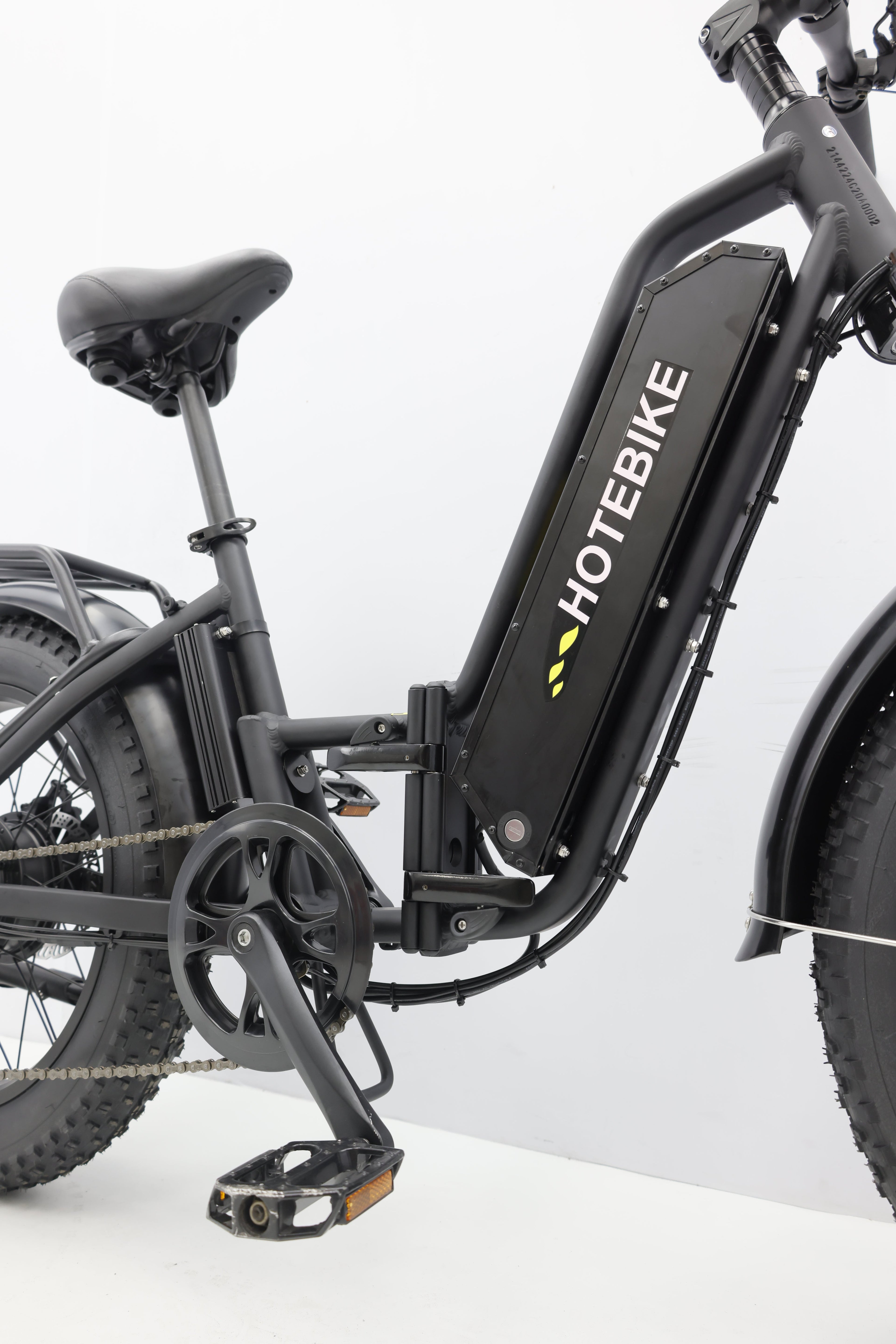 C20 Folding Fat Tyre E-Bike: Portable Power for Every Terrain