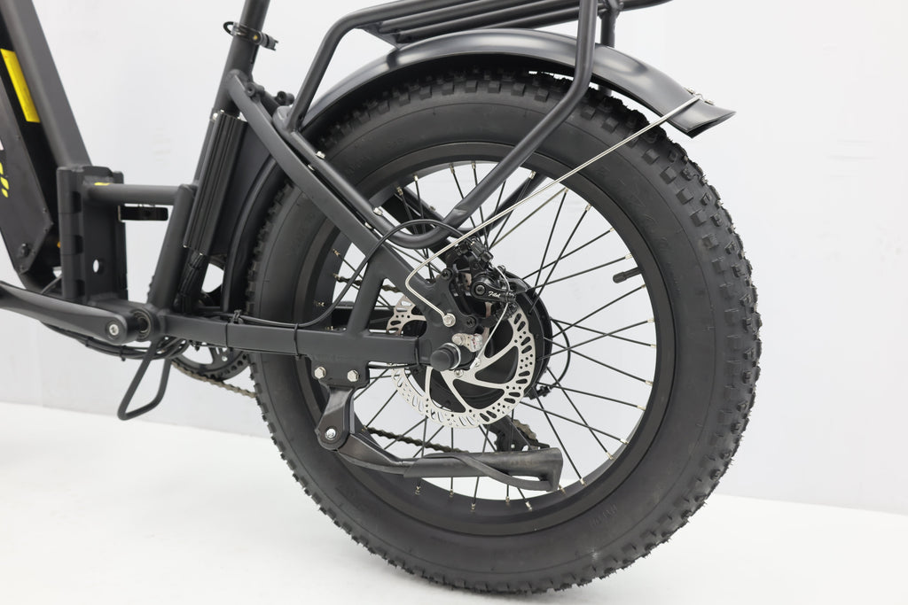 C20 Folding Fat Tyre E-Bike: Portable Power for Every Terrain