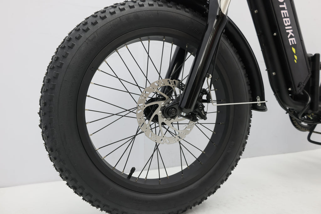C20 Folding Fat Tyre E-Bike: Portable Power for Every Terrain