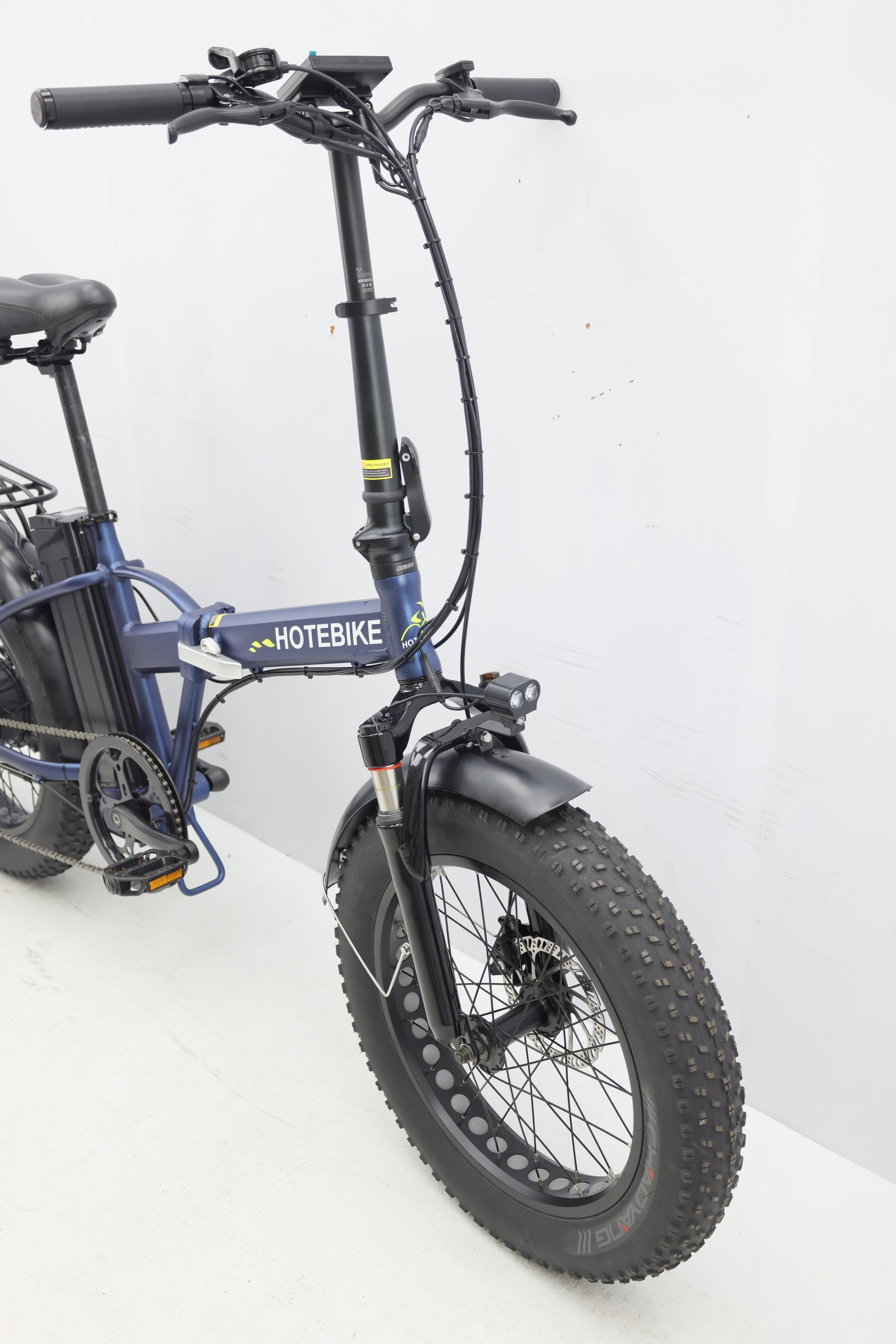 Conquer Any Terrain with the Model A7AM20 Folding Fat Tyre Electric Bike