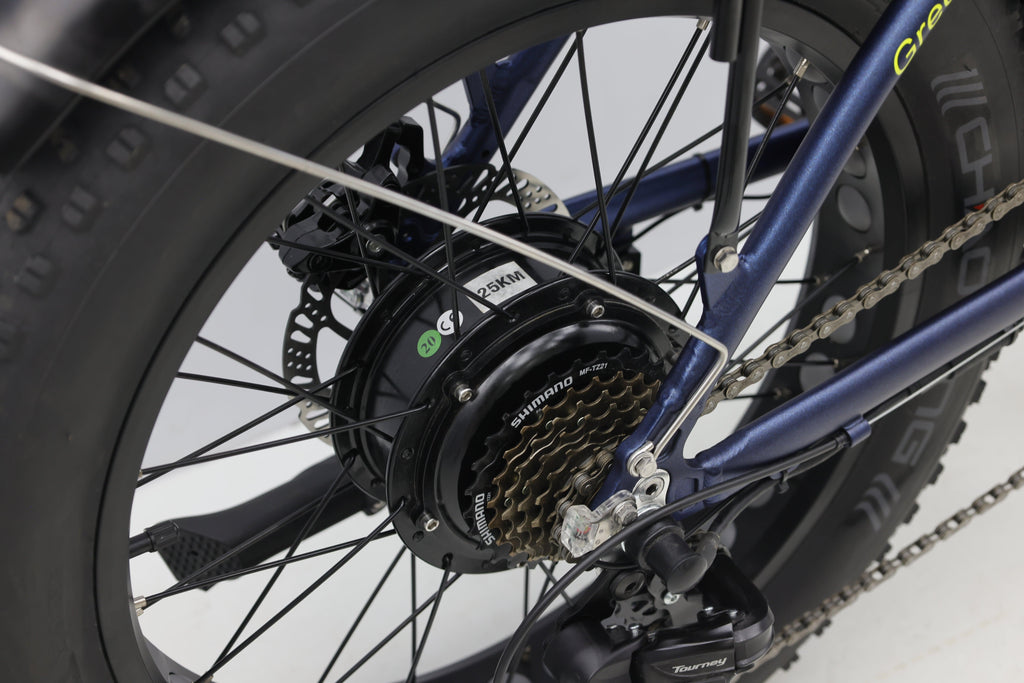 Conquer Any Terrain with the Model A7AM20 Folding Fat Tyre Electric Bike