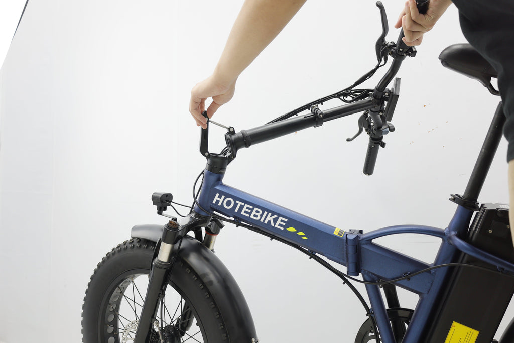 Conquer Any Terrain with the Model A7AM20 Folding Fat Tyre Electric Bike