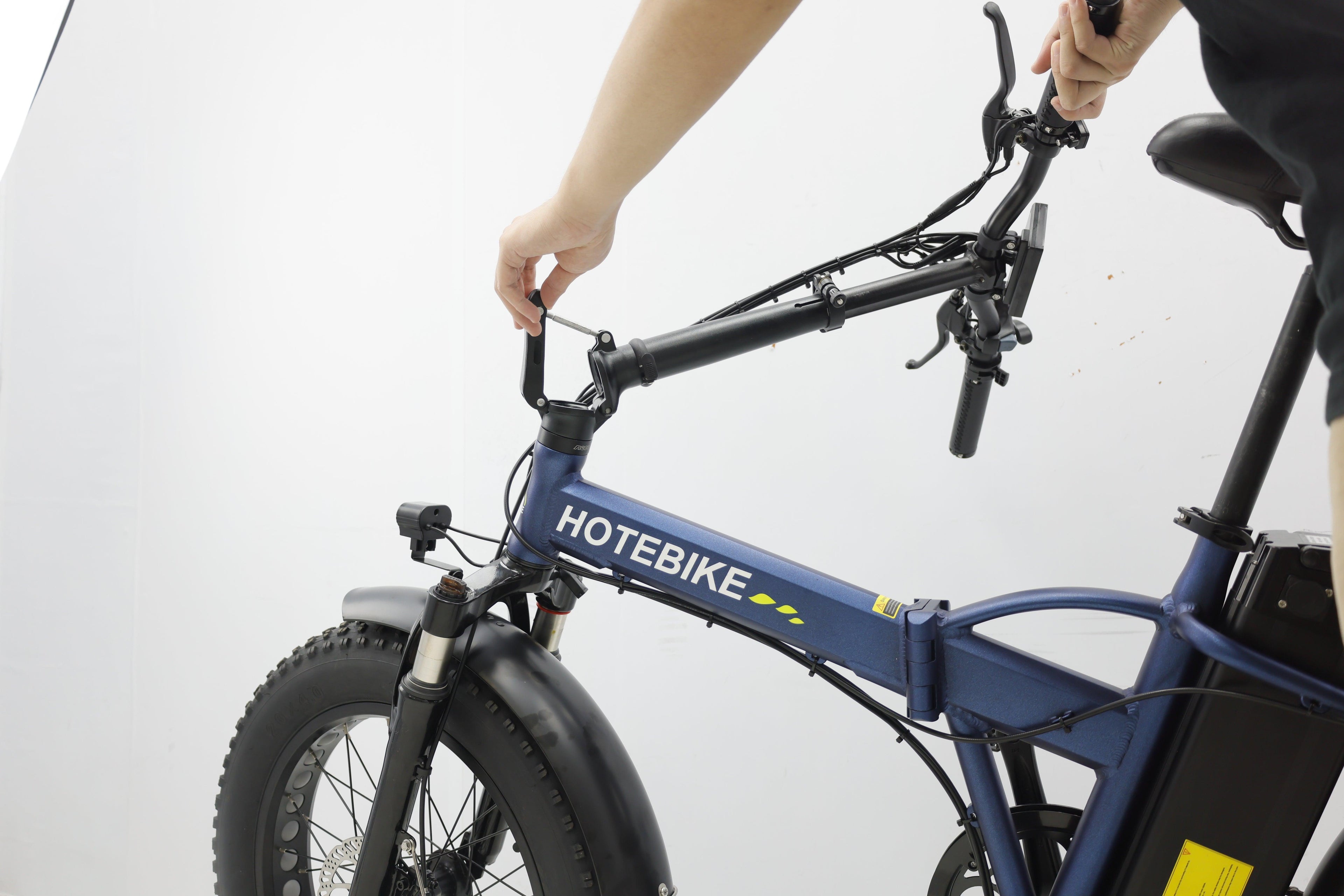 Conquer Any Terrain with the Model A7AM20 Folding Fat Tyre Electric Bike
