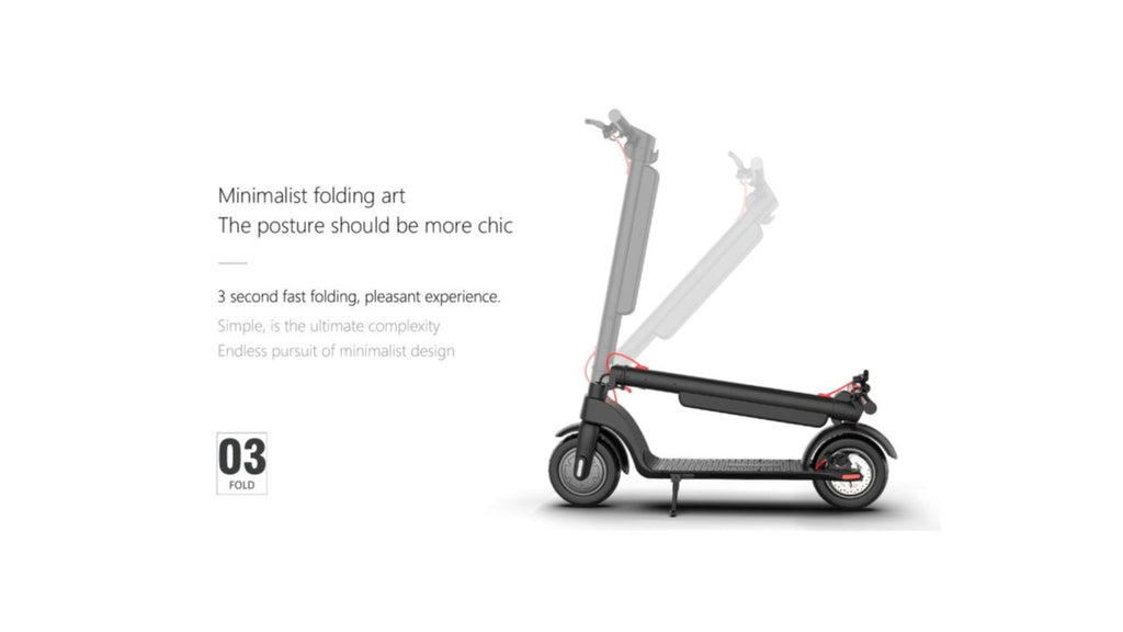 X8-350W Folding E-Scooter: Ultimate Power, Portability & Performance in One Ride