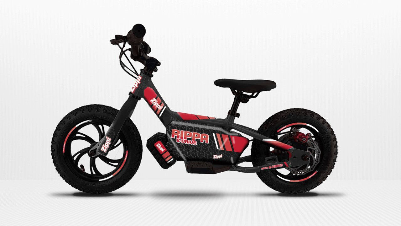 Rippa 12" EBIKE Designed for kids aged 2-6yrs Red