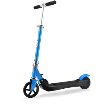 Electric Scooter Ages 5 To 11 Adjustable Height Folding Blue