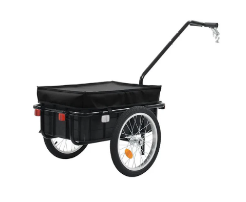 Bike Cargo Trailer Hand Wagon 155X61X83 Cm Steel