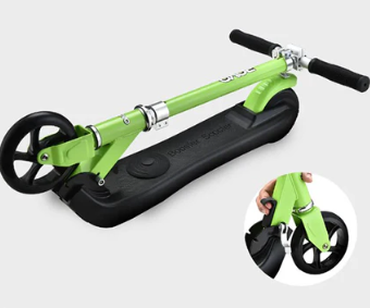 Electric Scooter Ages 5 To 11 Adjustable Height Folding Blue