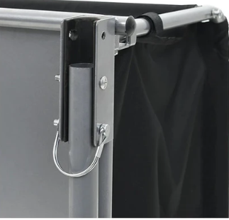 Bike Cargo Trailer Black And Grey 65 Kg