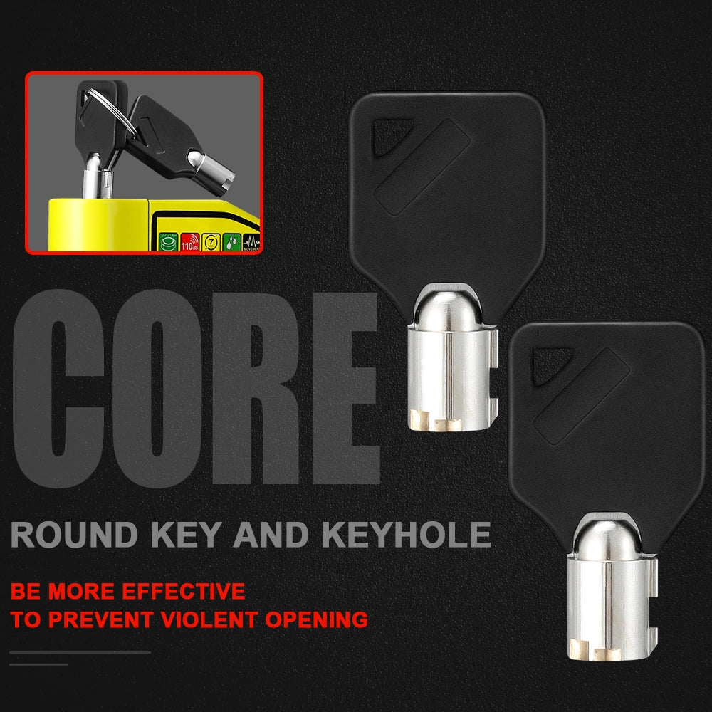 Disc Lock Electric Brake Security Yellow Disc Brake Lock