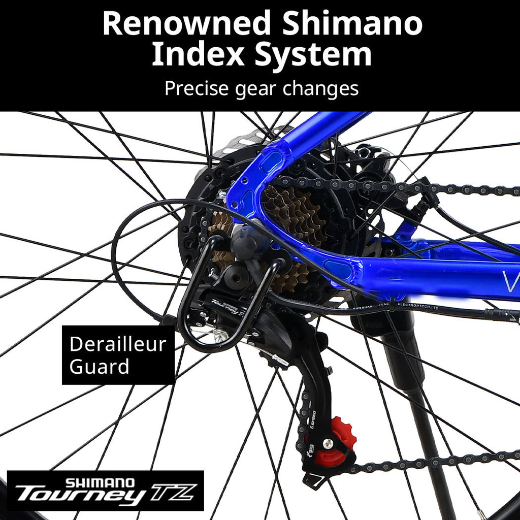 The VALK Vortex 3 Electric Mountain Bike for comfortable daily us