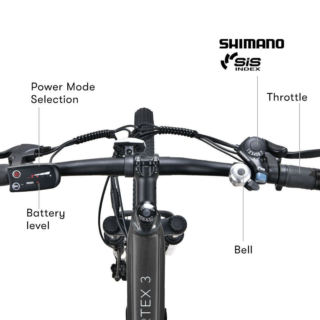 Medium Frame Mountain ebike VALK Vortex 3 Electric Bike,