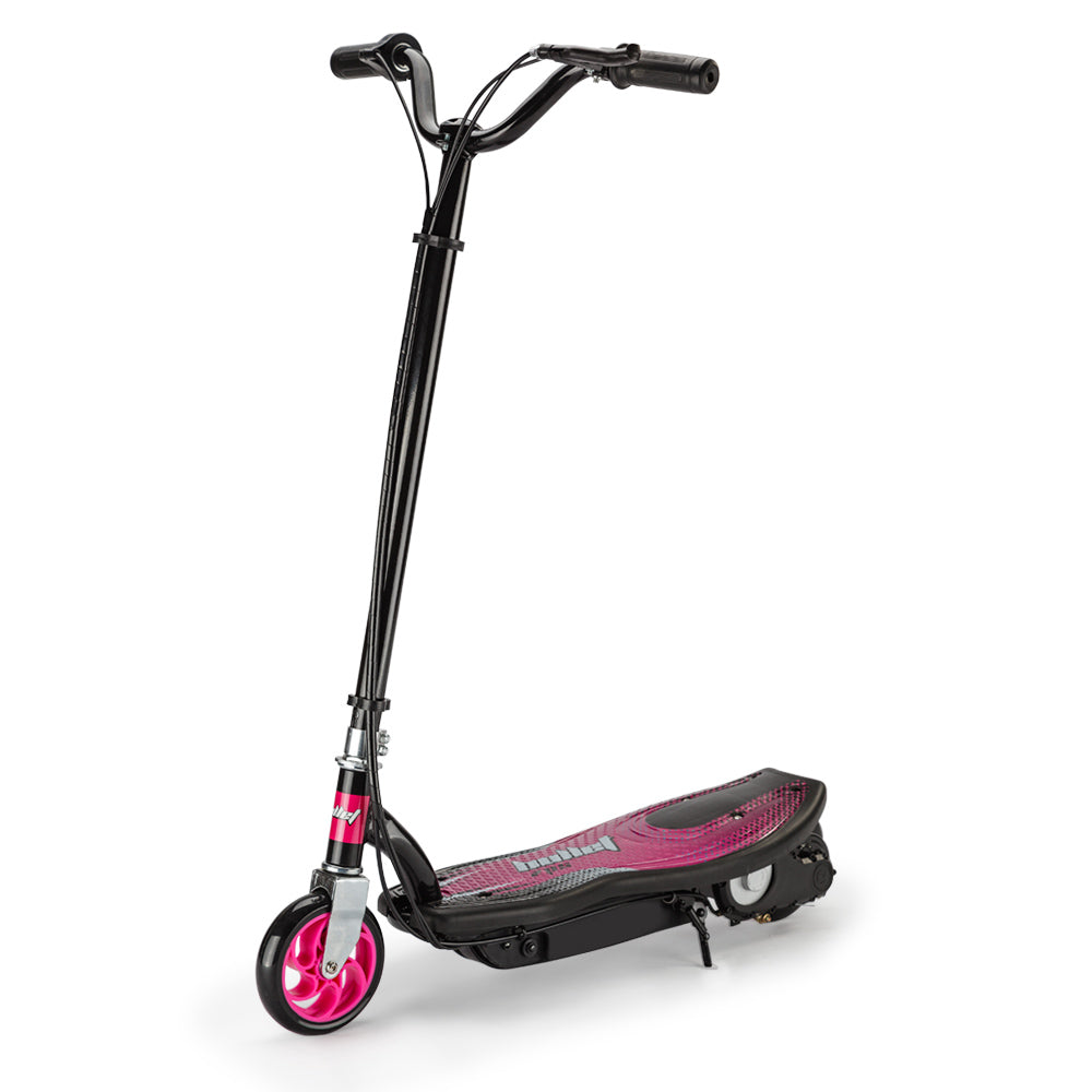 ZPS Electric Kids Scooter 140W Foldable recommended for ages 7+ years in Red, Blue and Pink