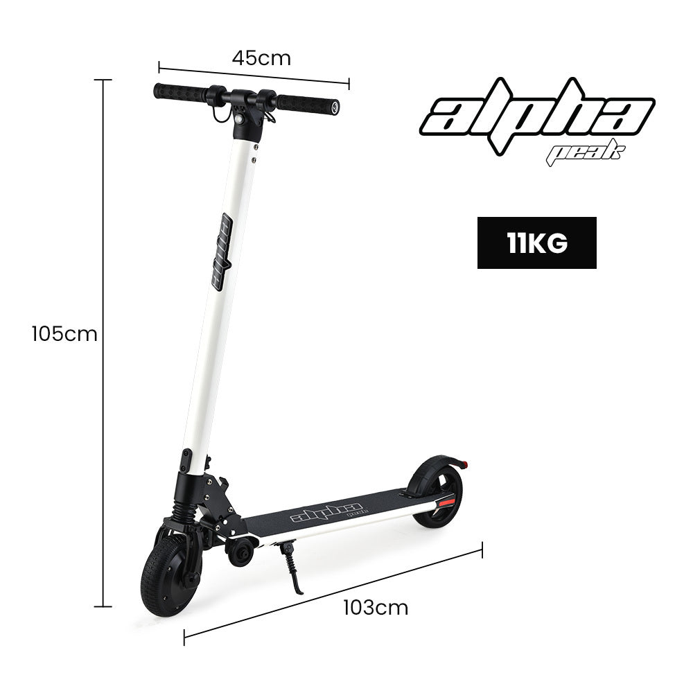ALPHA Peak Electric Scooter 300W Power Up to 25kmh