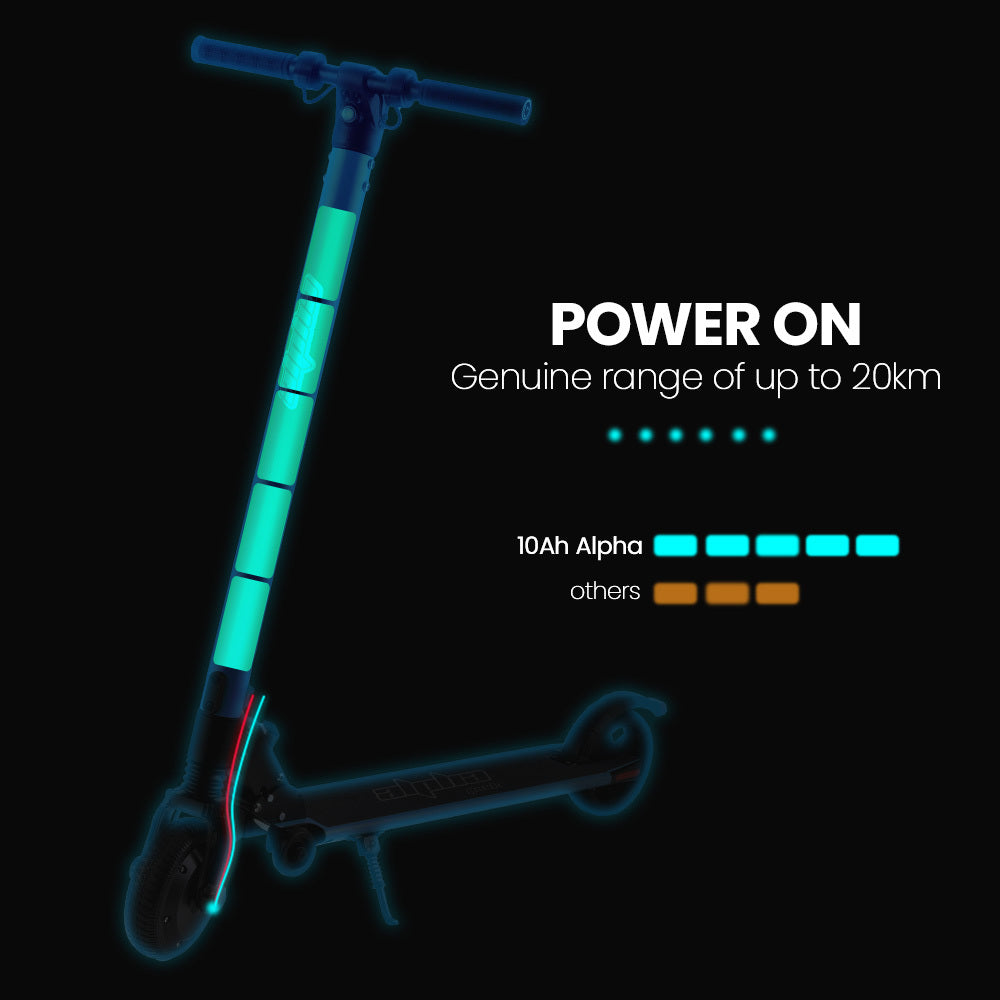 ALPHA Peak Electric Scooter 300W Power Up to 25kmh