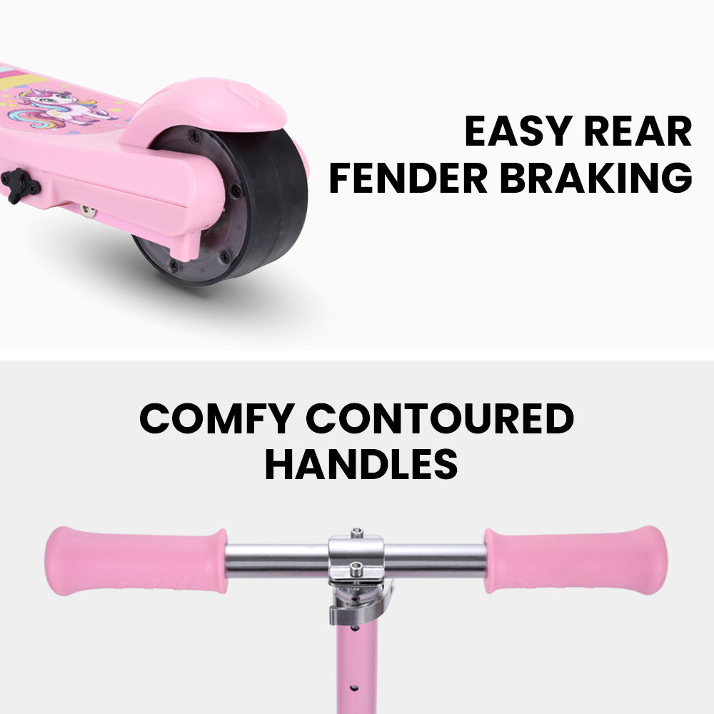 WhizKid Electric Scooter, Ages 5-11 in Pink, white or Black