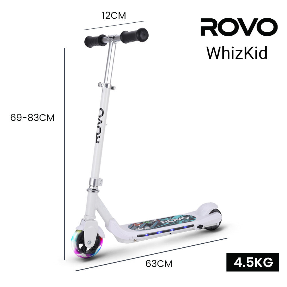 WhizKid Electric Scooter, Ages 5-11 in Pink, white or Black