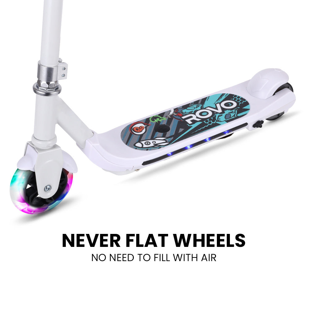 WhizKid Electric Scooter, Ages 5-11 in Pink, white or Black