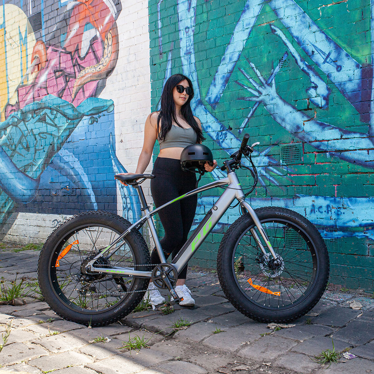 Progear Bikes E-Blast Fat Tyre E-Bike 26*18" in Slate