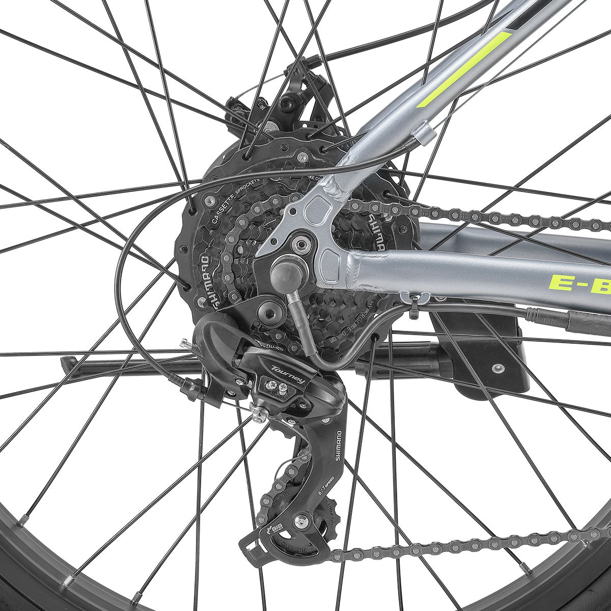 Progear Bikes E-Blast Fat Tyre E-Bike 26*18" in Slate