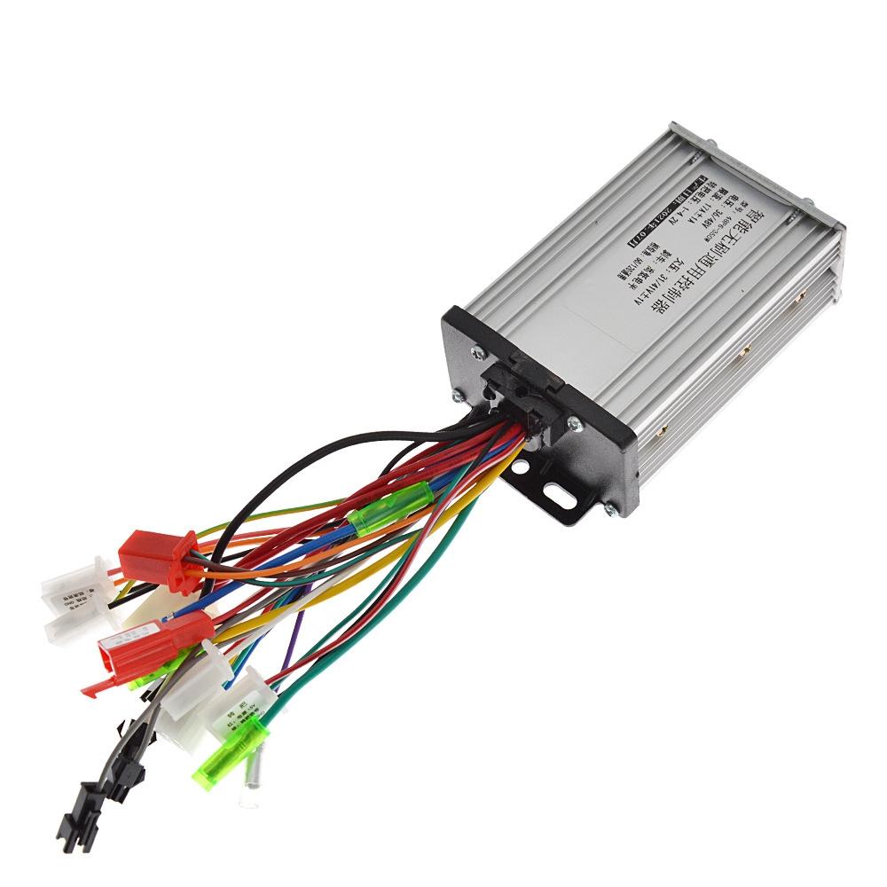 350w Electric Bike Motor Controller for 36v / 48v E-bikes and Scooters