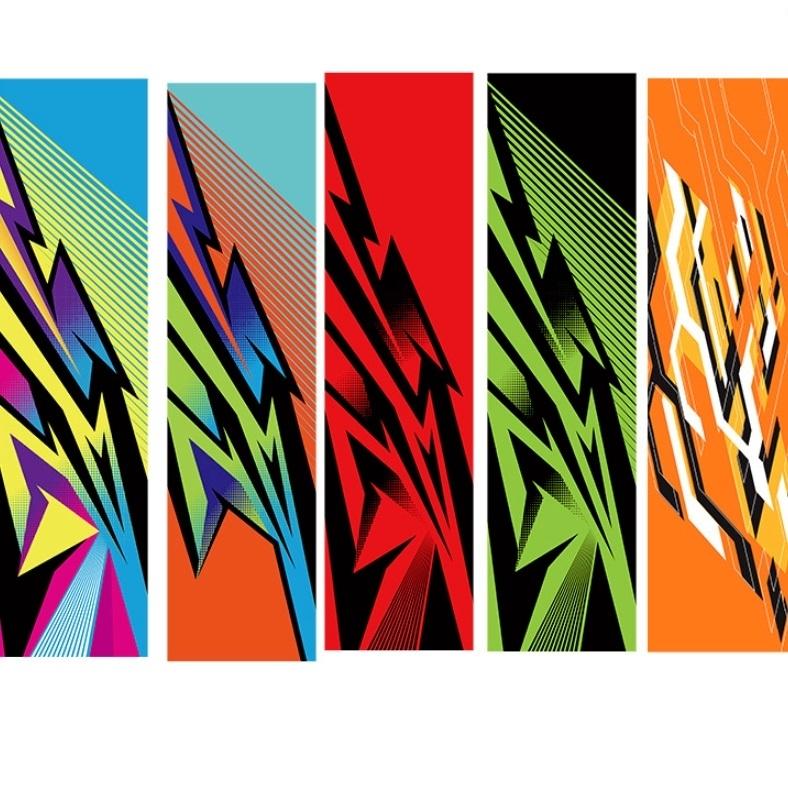 Waterproof Anti-slip Foot Pad Stickers for Xiaomi M365 / Pro Scooter