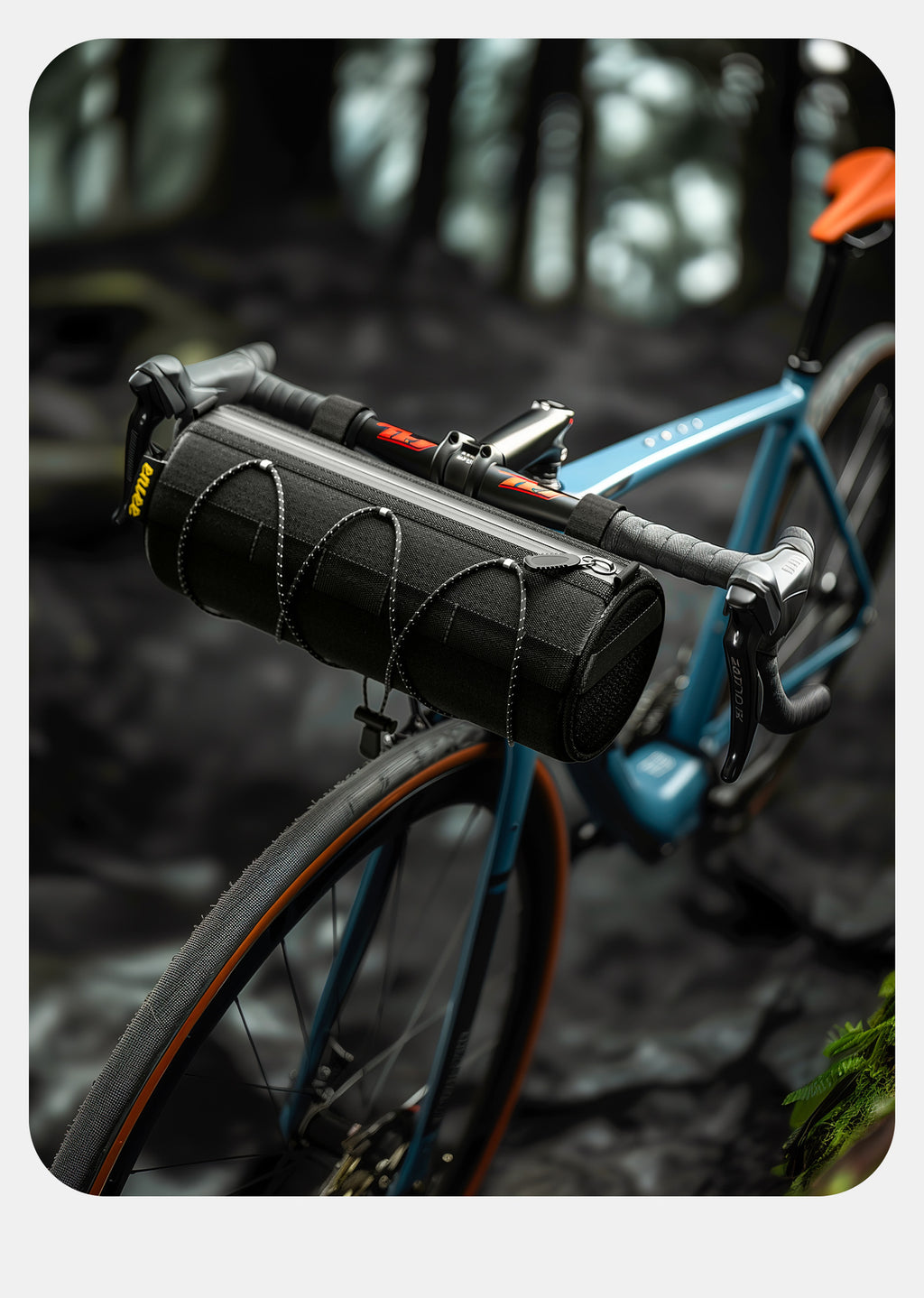 Waterproof Cycling Handlebar Bag / Frame Bag (2.2L) - Converts to Crossbody