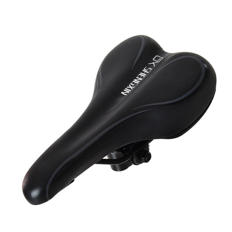 Black patterned style Mountain Bike Saddle - Comfortable and Durable