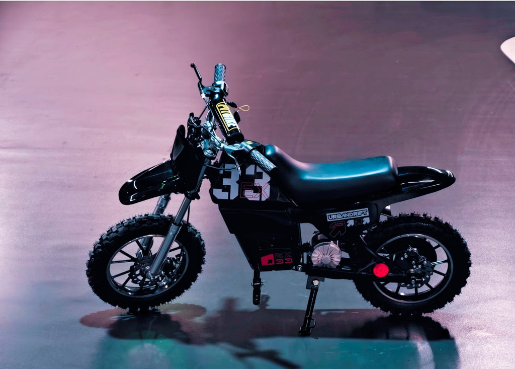 KIDS E-BIKES Model EX-33 suitable for riders 7+ years old.