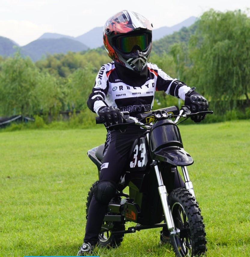 KIDS E-BIKES Model EX-33 suitable for riders 7+ years old.